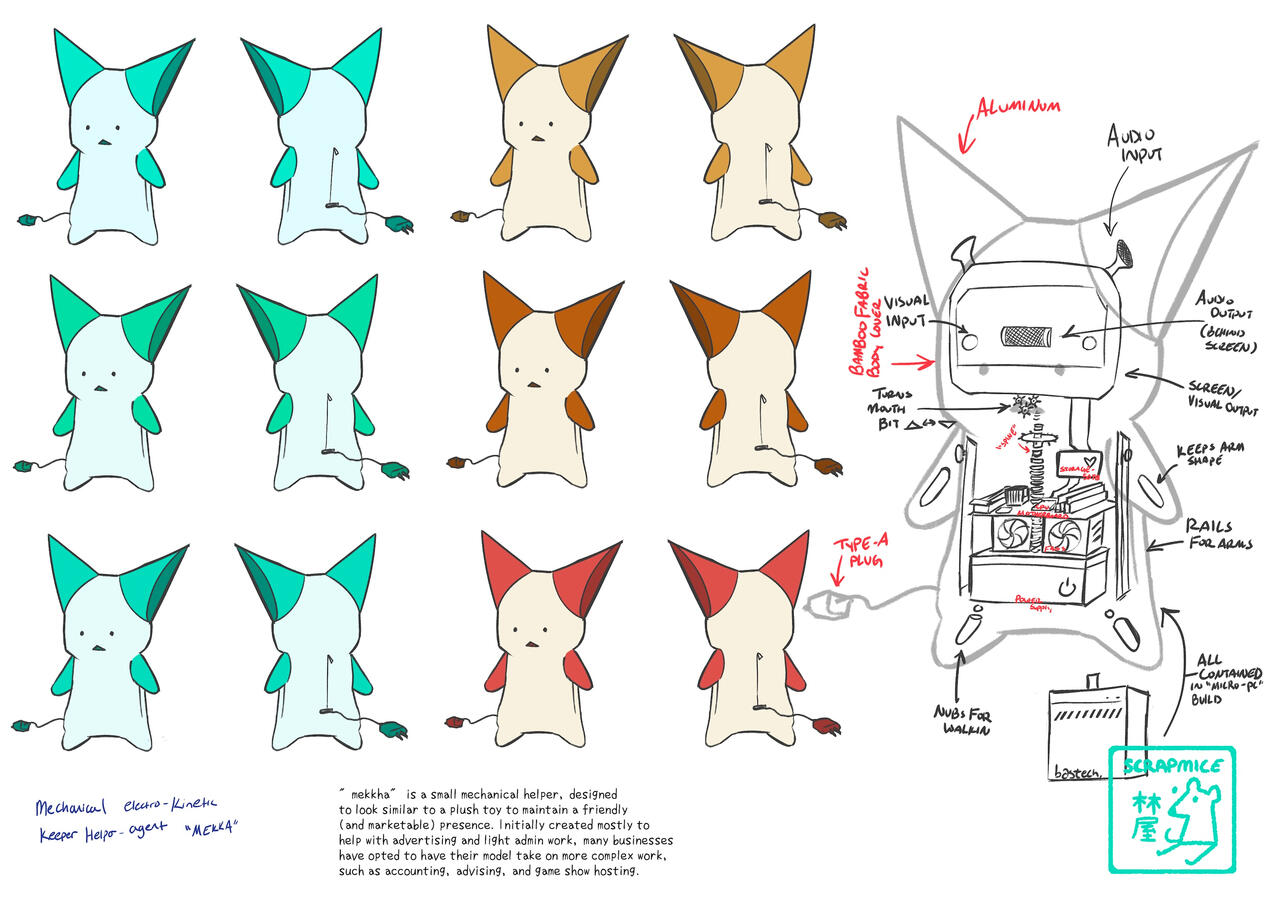 MEKKHA color variations + Xray