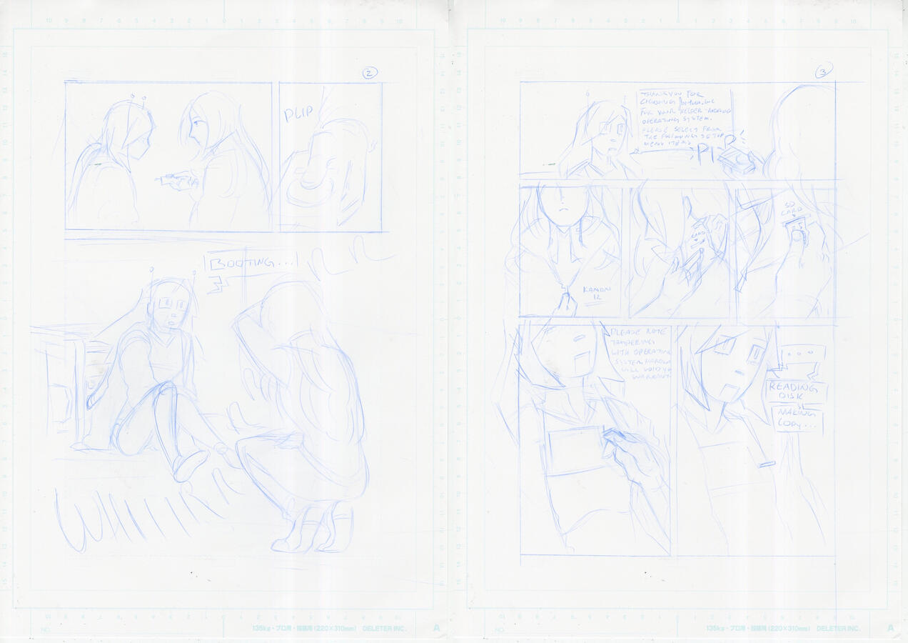 Page 2 + 3 pencil